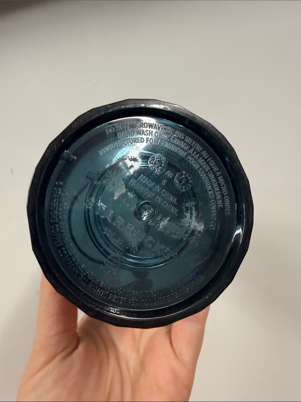 Starbucks 24oz Ocean Kaleidoscope Dome Cold Drink Venti Tumbler - Picture 3 of 4